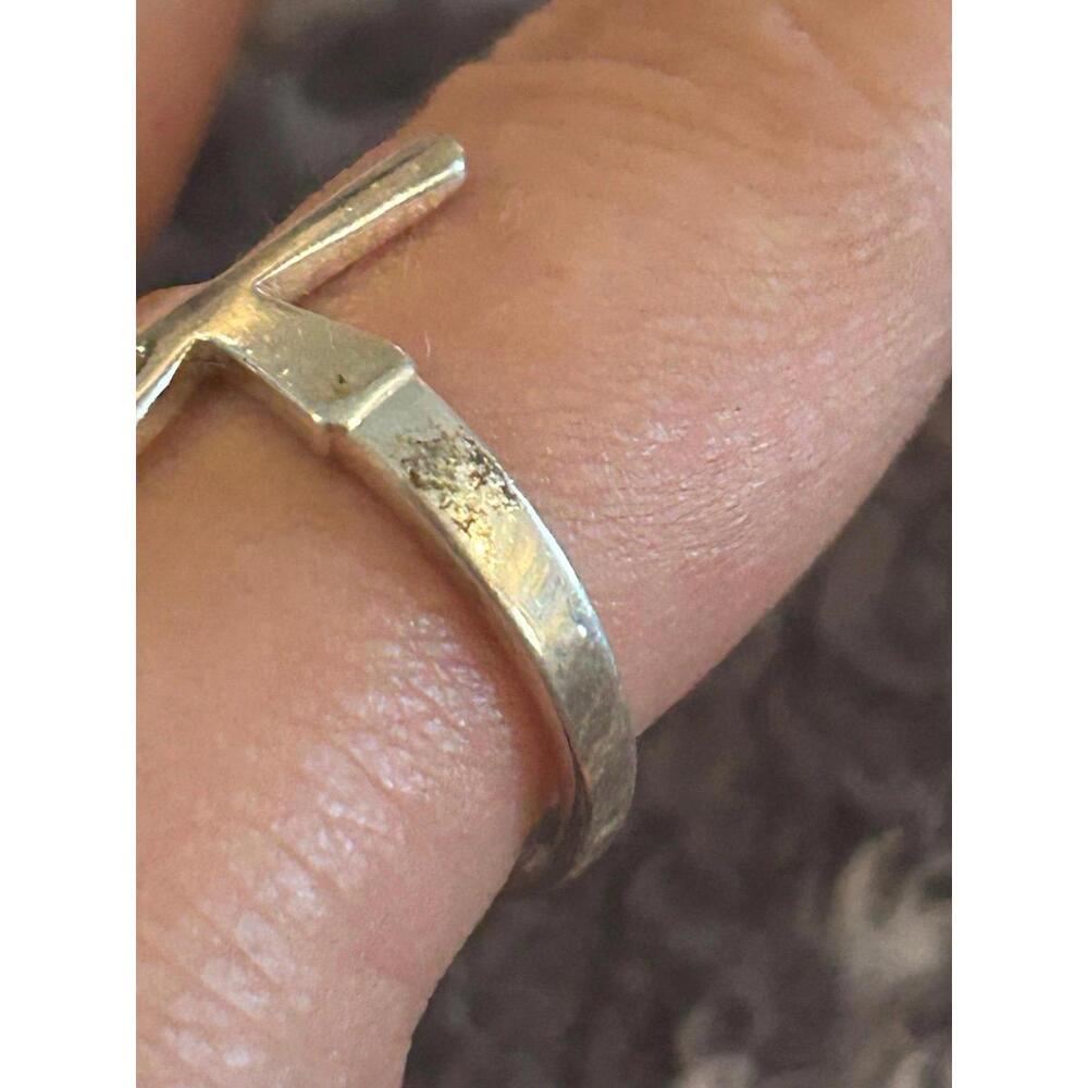 Z16 size 10 925 sterling silver ring - Picture 3 of 6